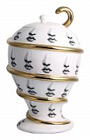 декоративная ваза с крышкой пьеро форназетти serpentino gold в Волжском