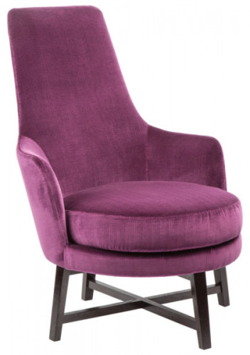 кресло home space violet фиолетовое в Волжском