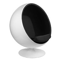 кресло eero aarnio style ball chair черное в Волжском