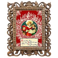 репродукция старинной рождественской гравюры christmas day в Волжском