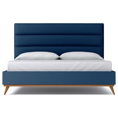 кровать двуспальная 160х200 синяя cooper blueberry в Волжском