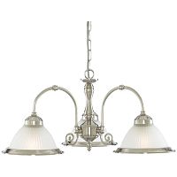 подвесная люстра arte lamp american diner a9366lm-3ss белая в Волжском