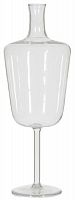 ваза стеклянная на высокой ножке 28 см stella в Волжском