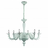 подвесная люстра ideal lux ca rezzonico sp6 bianco в Волжском