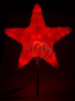 светодиодная фигура звезда 50см красная в Волжском