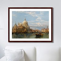 картина: santa maria della salute, venice, 1855г. в Волжском