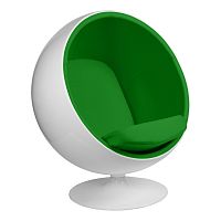 кресло eero aarnio style ball chair зеленое в Волжском