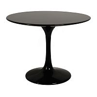 стол журнальный eero saarinen style tulip table черный в Волжском