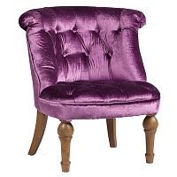 кресло sophie tufted slipper chair сиреневое в Волжском