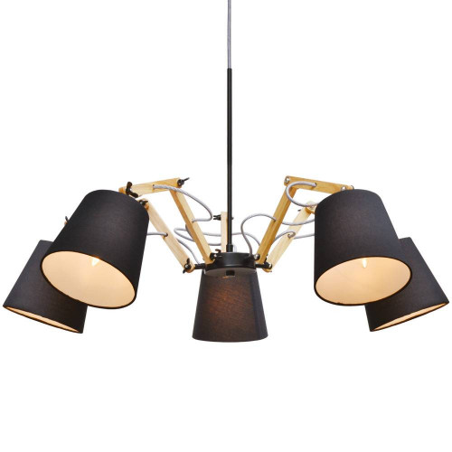 подвесная люстра arte lamp pinoccio a5700lm-5bk в Волжском