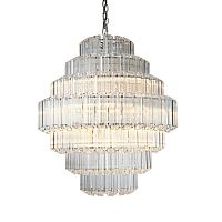 люстра vittoria 12 gold от delight collection прозрачная/золото в Волжском
