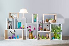 ваза цилиндрическая flower colour 25 см зелёная в Волжском