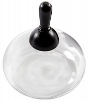 ваза стеклянная низкая float с деревянной крышкой в Волжском