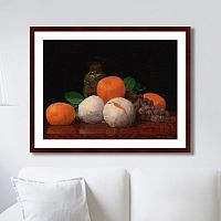 картина: still life with wrapped tangerines, 1889г. в Волжском