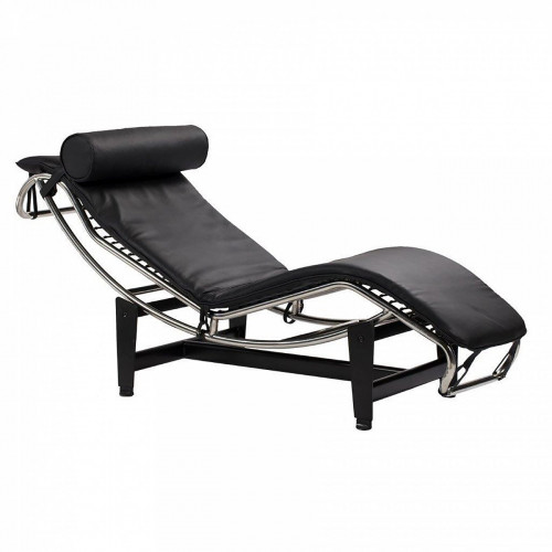 шезлонг chaise longue lc4 черный в Волжском