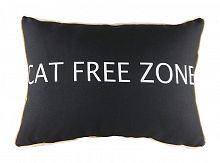 подушка с надписью cat free zone в Волжском