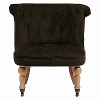 кресло amelie french country chair серо-коричневое в Волжском