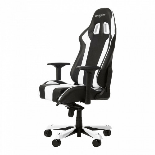 кресло геймерское dxracer king ks06 черно-белое в Волжском