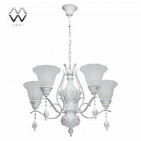 подвесная люстра mw-light версаче 639011505 белая в Волжском