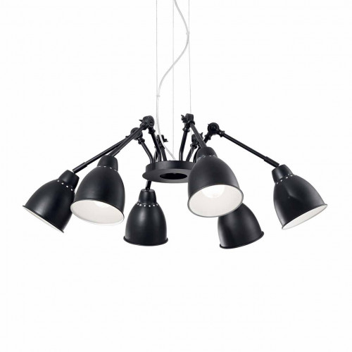 подвесная люстра ideal lux newton sp6 nero в Волжском