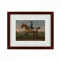 картина: bay racehorse with jockey up, 1730 в Волжском