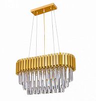 люстра emerald l66 латунь, прозрачное стекло в Волжском