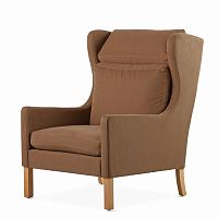 кресло wingback коричневый в Волжском