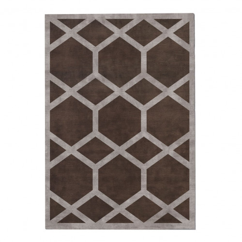 ковер ashton cocoa 200x290 коричневый в Волжском