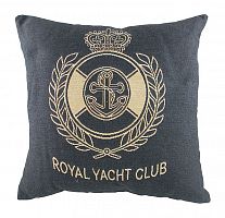 подушка с гербом королевского royal yacht club denim в Волжском