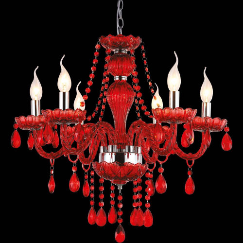 подвесная люстра arte lamp teatro a3964lm-6rd в Волжском
