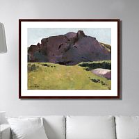 картина: the rocky slope, 1875г. в Волжском