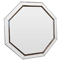 зеркало серебряное венецианское восьмиугольное большое octagon в Волжском