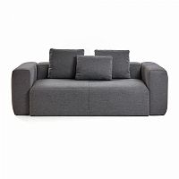 диван blok sofa 3 темно-серый от la forma (ex julia grup) в Волжском