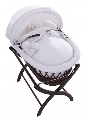 колыбель-переноска premium moses basket темная, белое белье в Волжском