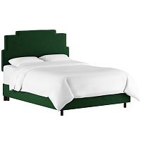 кровать двуспальная 180х200 зеленая paxton emerald velvet в Волжском