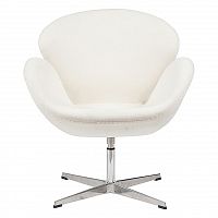 кресло swan chair белое в Волжском