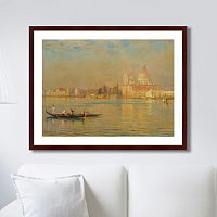 картина: venice lagoon, 1899г. в Волжском