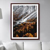 картина: snowy mountains в Волжском