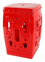 керамический столик-табурет oriental stool red в Волжском