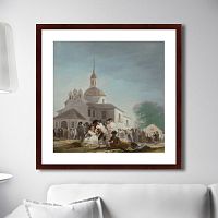 картина: saint isidore's day at the saint's hermitage, 1799г. в Волжском