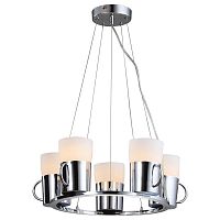 подвесная люстра arte lamp brooklyn a9484sp-5cc хром в Волжском