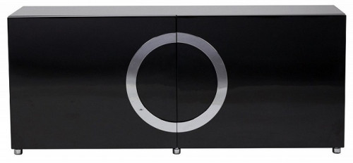 тумба fuller мдф 150x48,5x65 чёрная в Волжском