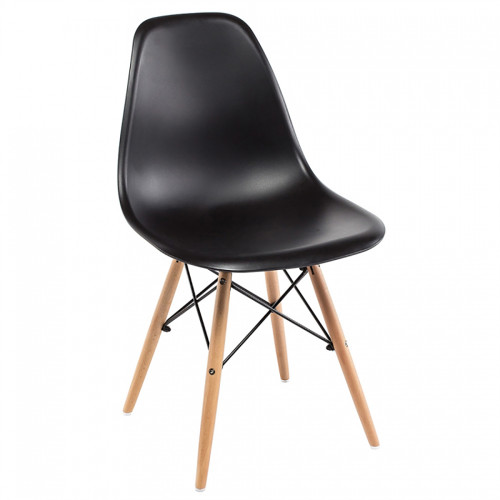 стул деревянный eames pc-015 black в Волжском