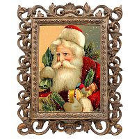 репродукция старинной рождественской гравюры with presents в Волжском