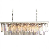 люстра odeon l80 silver&glass серая, прозрачная в Волжском