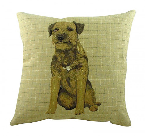 подушка с фото бордер терьера border terrier в Волжском