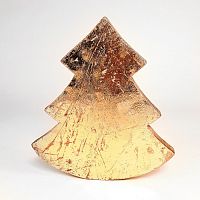 украшение новогоднее ель золотая golden tree, 23х23х2,5 см в Волжском