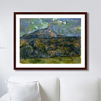 картина: mont sainte-victoire, 1906г. в Волжском