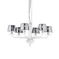 люстра 2010/6 fu от sylcom хром/дымчатая в Волжском