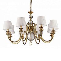 люстра newport 8 от delight collection белая/прозрачная/бронзовая в Волжском